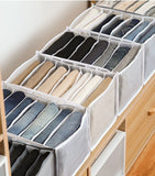 Jeans and Pants Compartment Storage Organizer