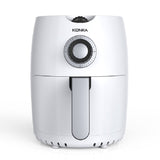 KONKA Multifunction Air Fryer 1000W Oil Free Timer Function Overheat Protection Automatic Desktop 2.5L White