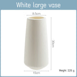Morandi Modern Origami Plastic Vase