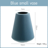 Morandi Modern Origami Plastic Vase
