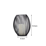 SOLEDI Hollow iron Candle Holder