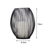 SOLEDI Hollow iron Candle Holder