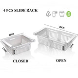 Refrigerator Organizer Baskets (1pcs)