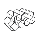 Metal 9 Bottle Wine Rack