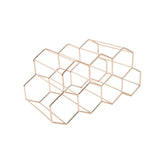 Metal 9 Bottle Wine Rack