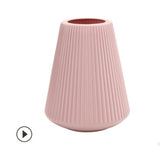 Morandi Modern Origami Plastic Vase