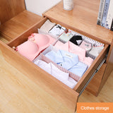 Plastic Grid Drawer Divider Organizers (8PCS)