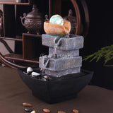 Soothing Indoor Fountain Waterfall (Feng Shui)