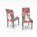 A Truly Merry Christmas Dinning Chair Cover